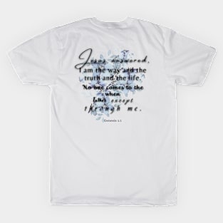 Genesis 1:1 Famous Bible Verse. T-Shirt